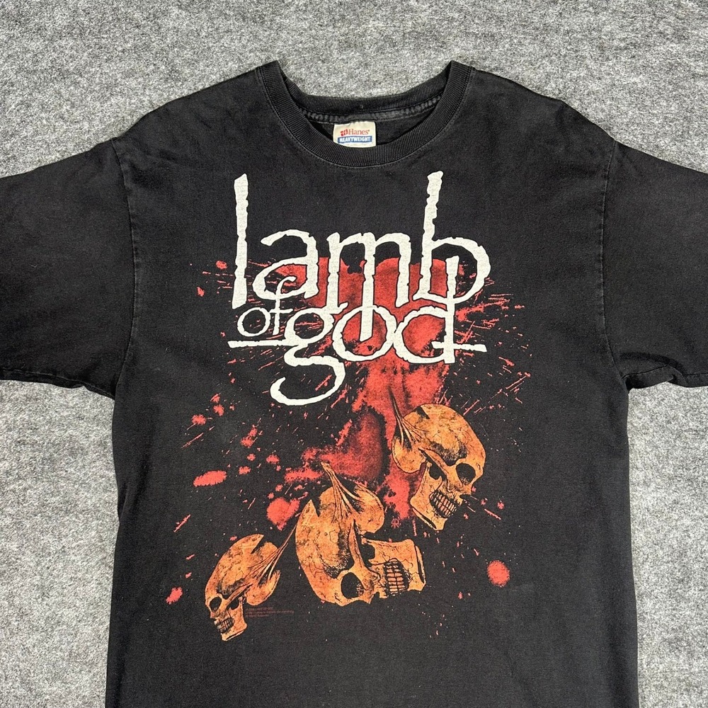 Lamb of God 2005 T-shirt Band T Heavy‎ Metal Men's Medium